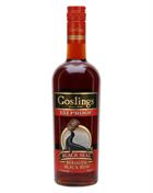 Goslings 151 Proof Black Seal Bermuda Rom 75,5 procent alkohol og 70 centiliter